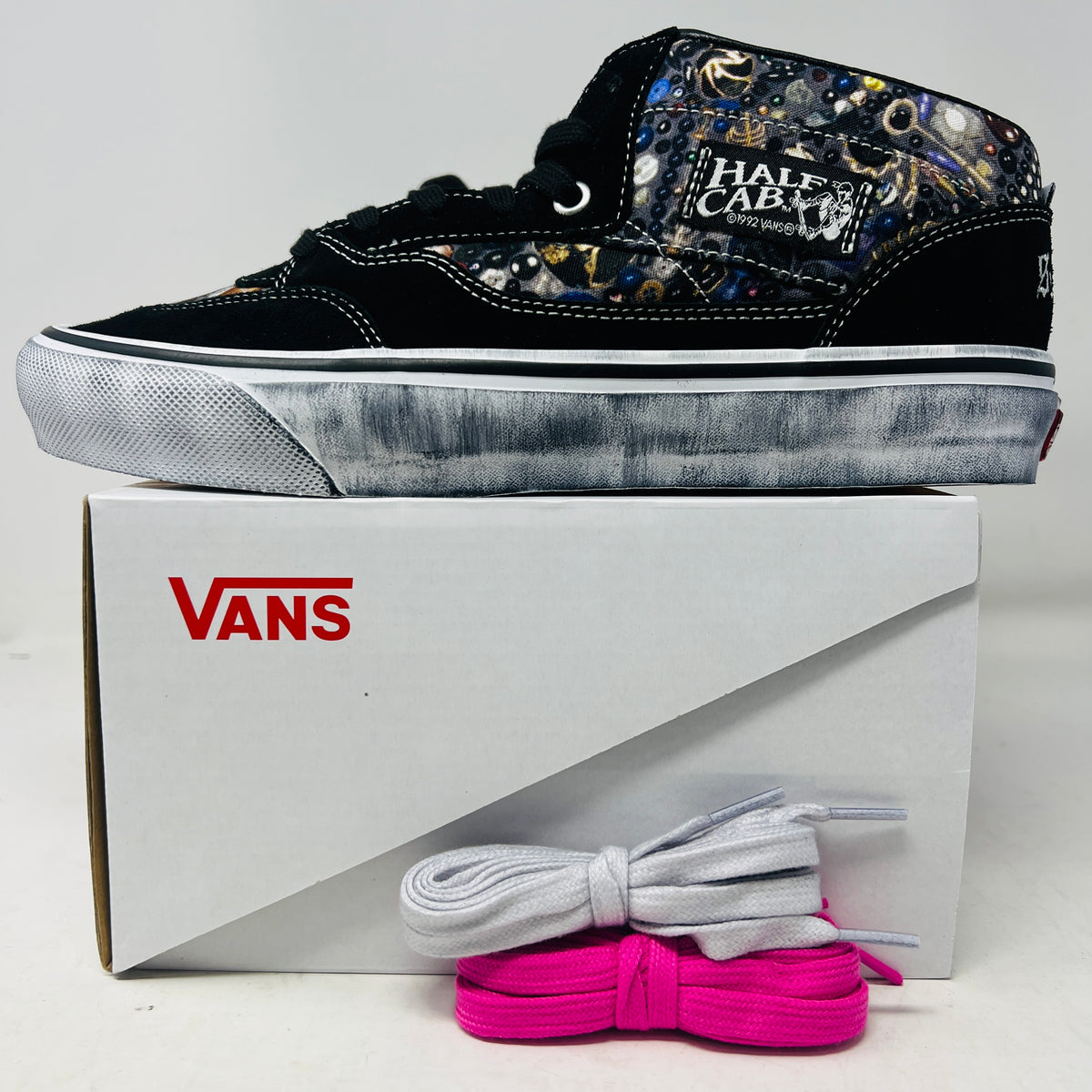 Vans Half Cab Supreme x Mike Kelley Black – Holy Ground