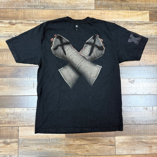 Travis Scott x WWE Straight Edge CM Punk Tee Black