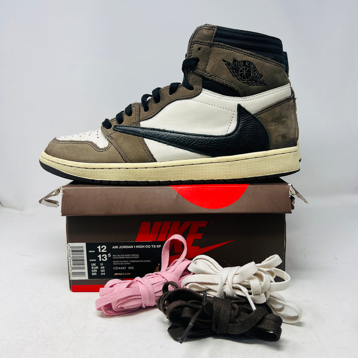 Jordan 1 Retro High OG SP Travis Scott Mocha