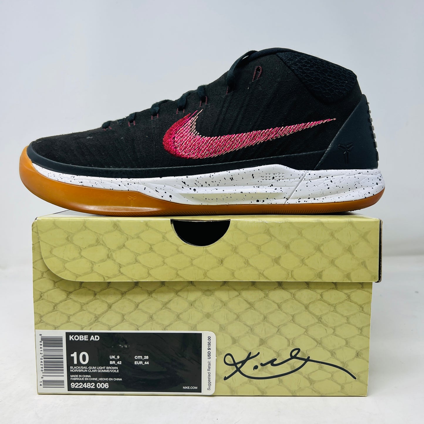 Nike Kobe A.D. Mid Black Gum