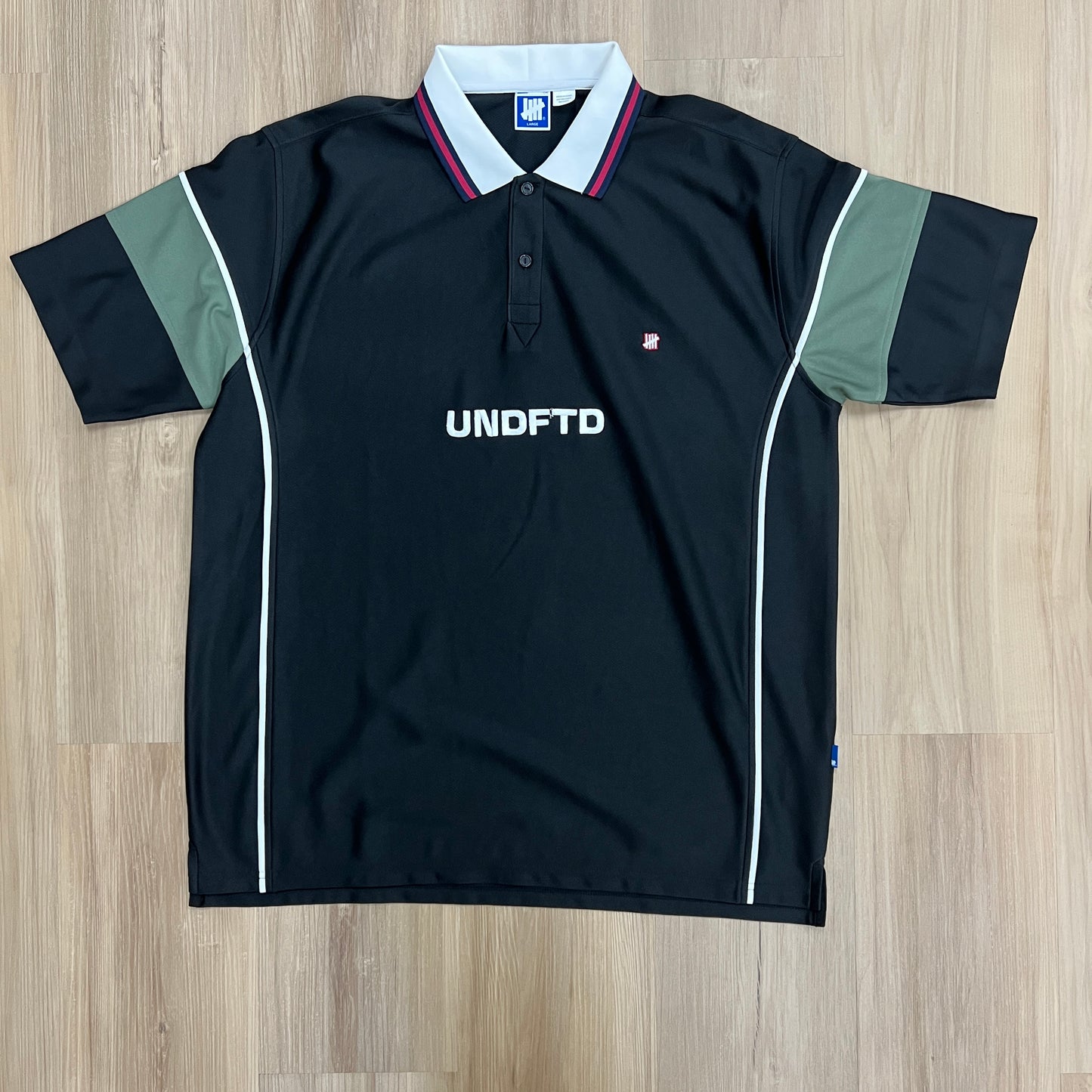Undefeated S/S Athletic Polo Black