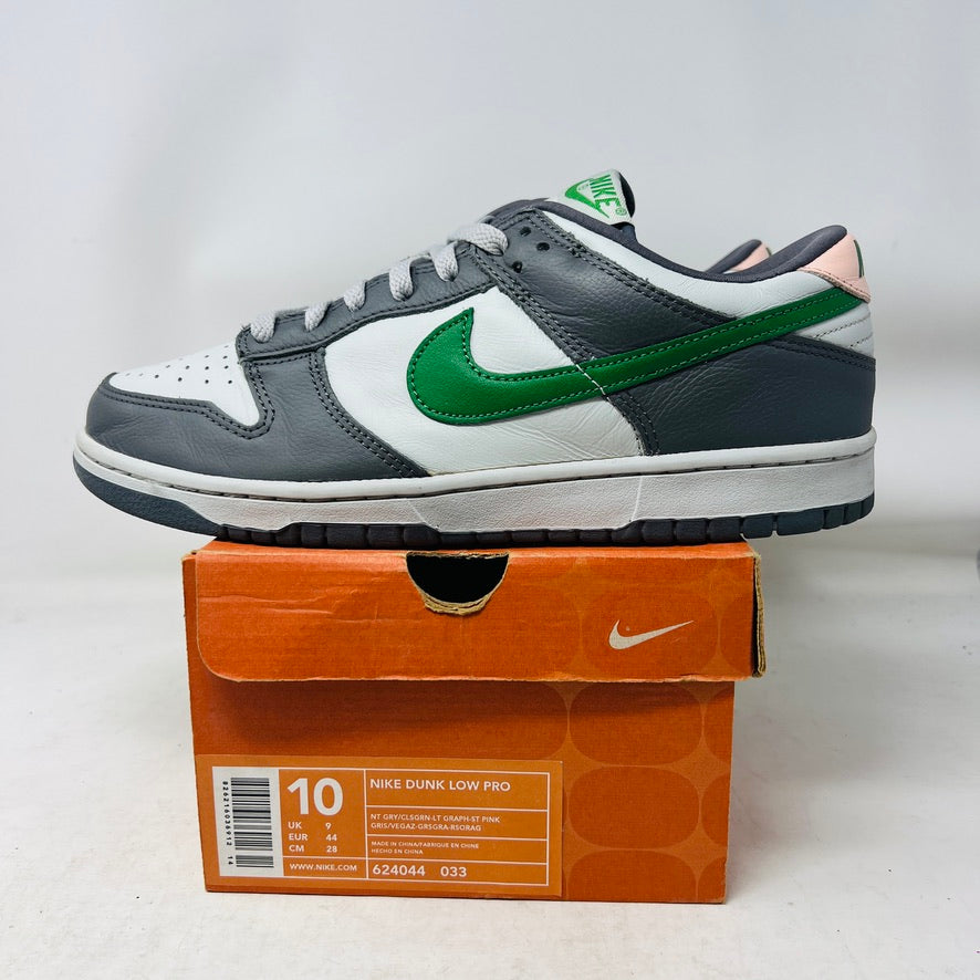 Nike Dunk Pro Low Neutral Gray Classic Green