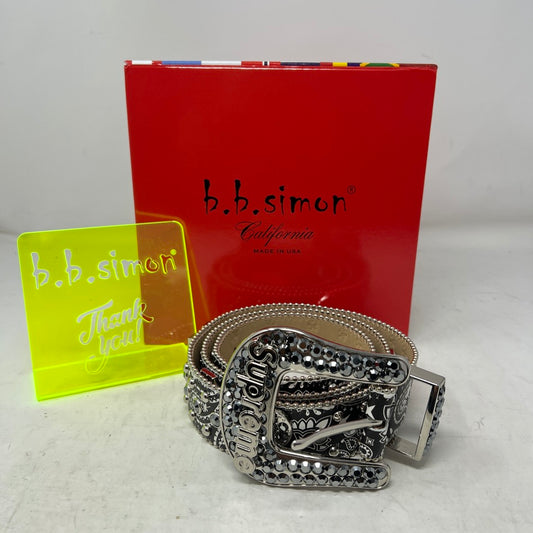 Supreme b.b. Simon Bandana Belt Black