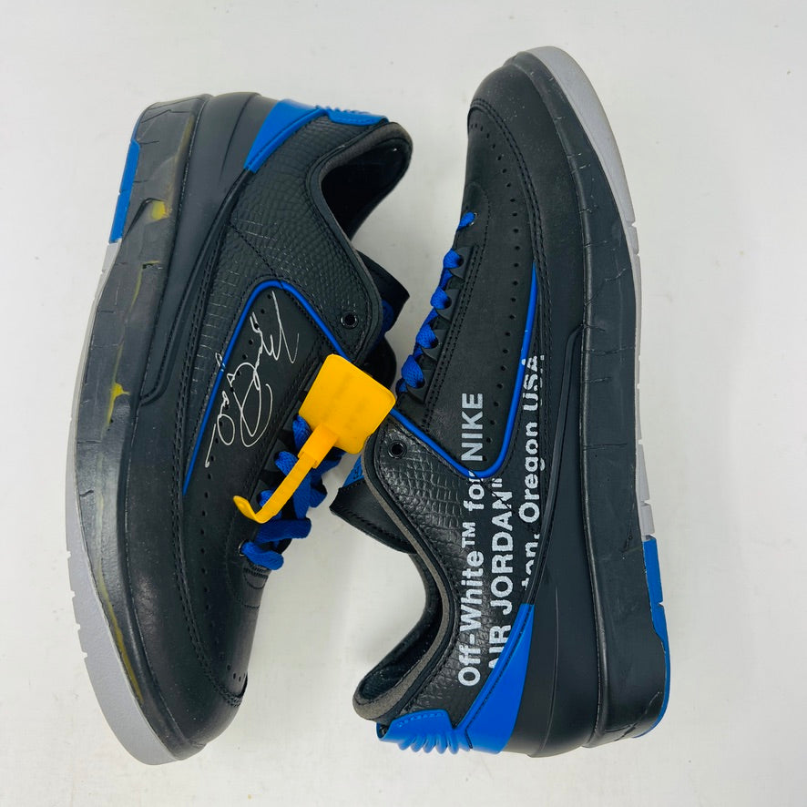 Jordan 2 Retro Low SP Off-White Black Blue