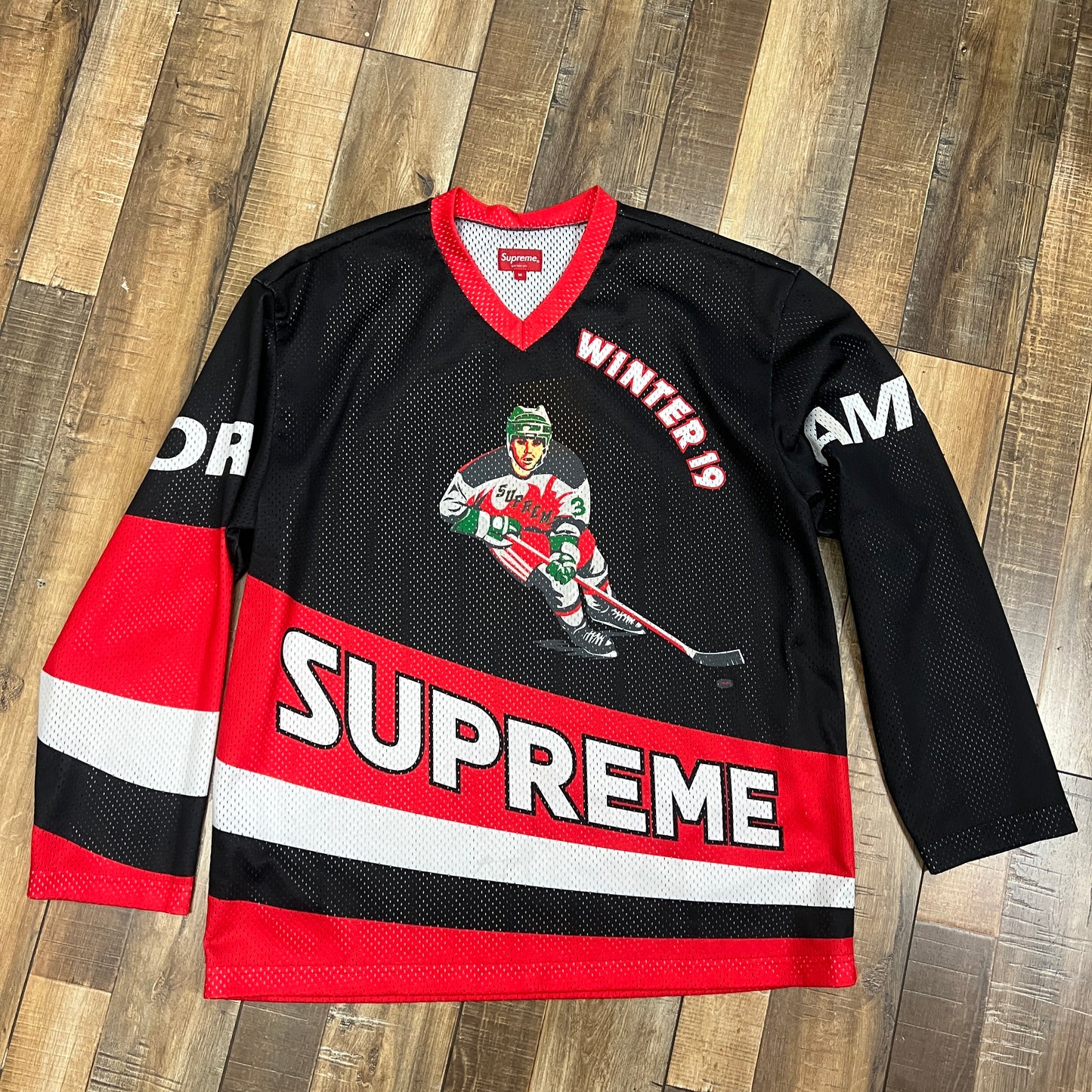 Supreme Crossover Hockey Jersey Black