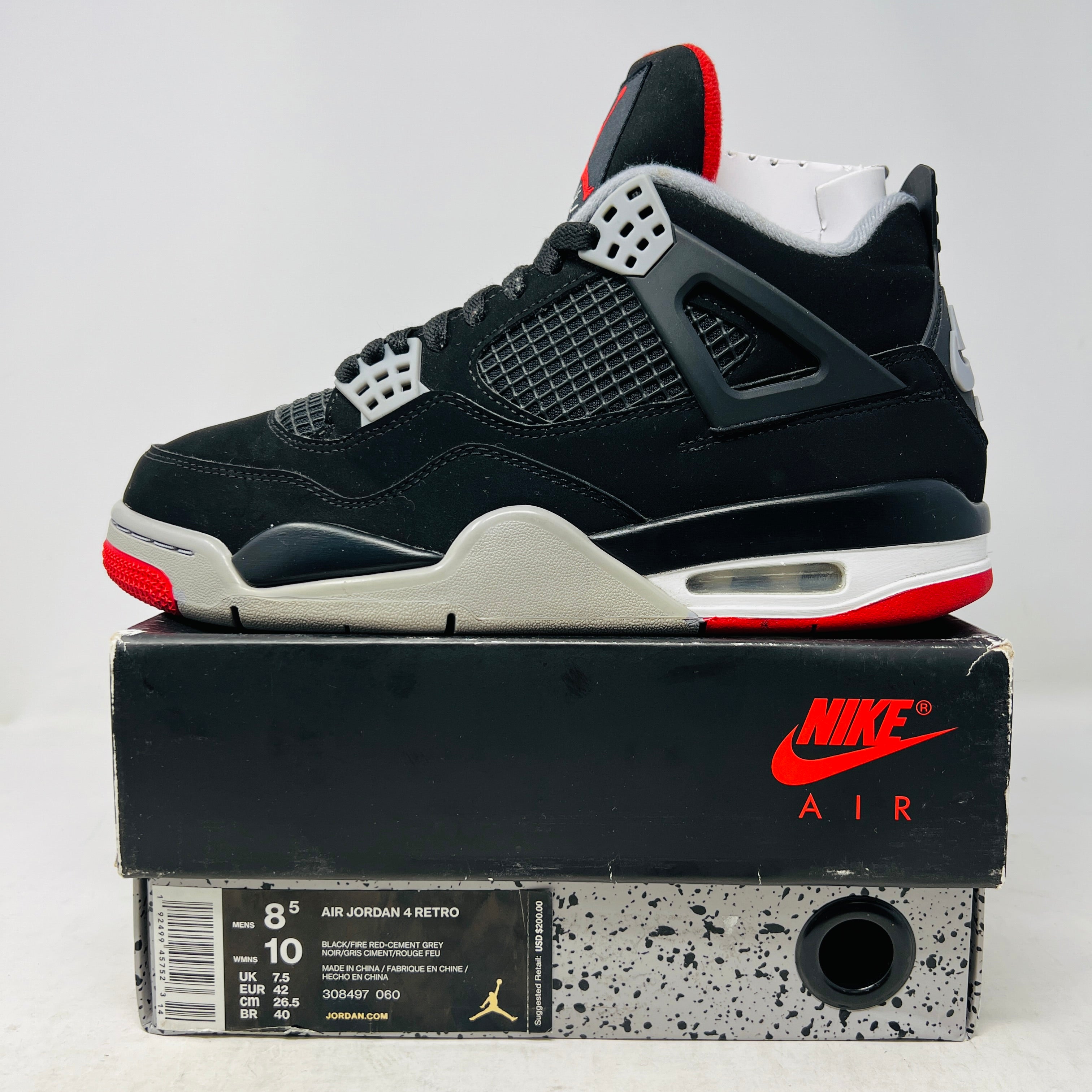 Jordan 4 Retro Bred (2019) – Holy Ground