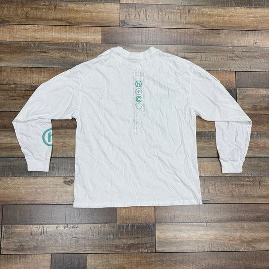 HIDDEN NY PastPresent Future Technologies L/S Tee White