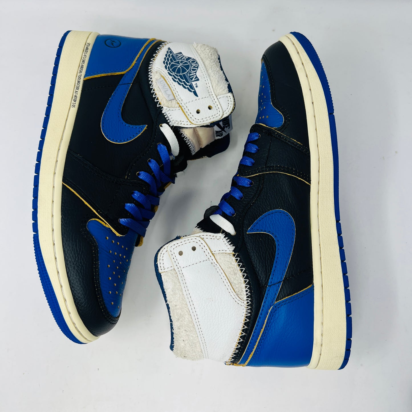 Jordan 1 Retro High OG SP Fragment x Union LA Sport Royal