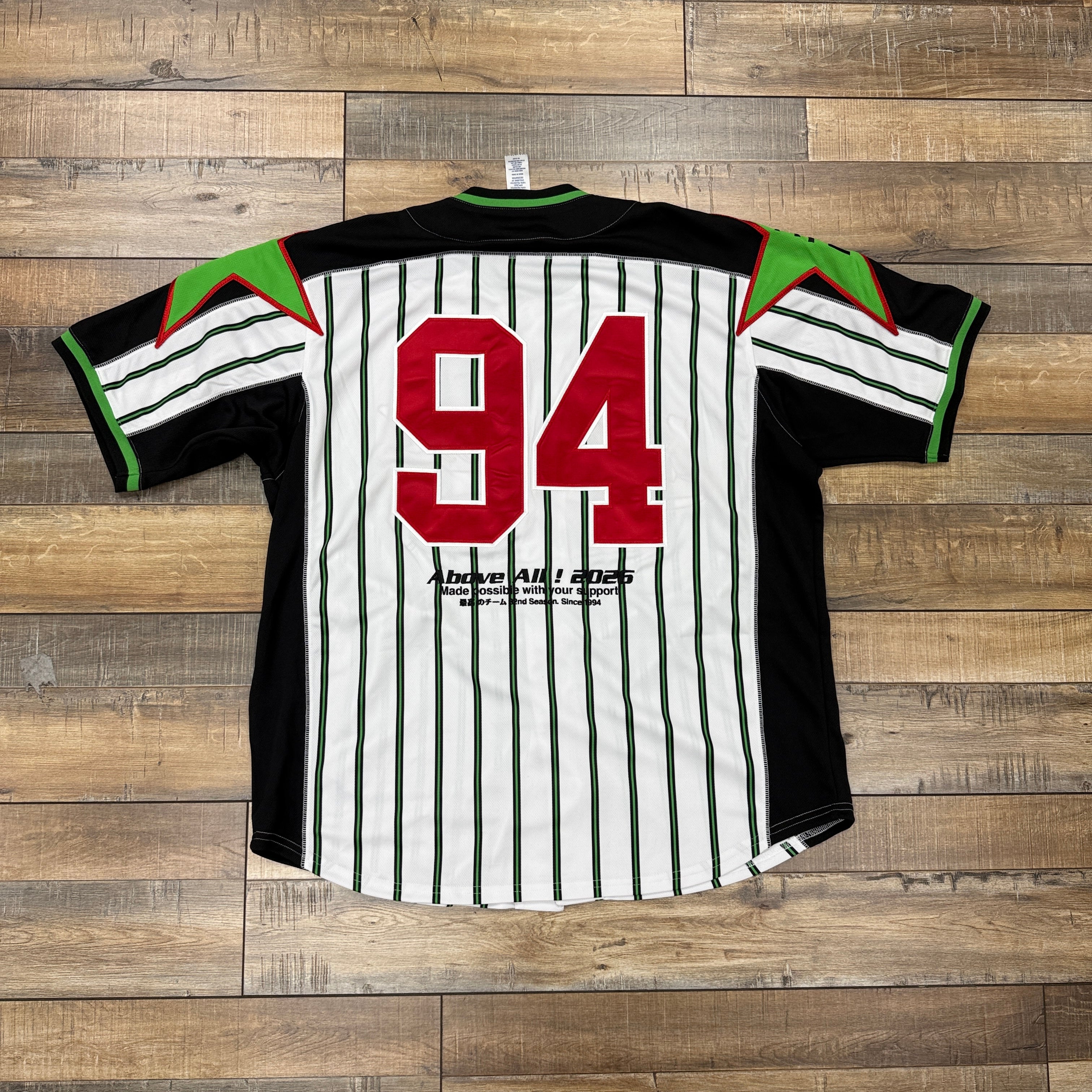 Supreme Stars Baseball Jersey Stripe – Holy Ground