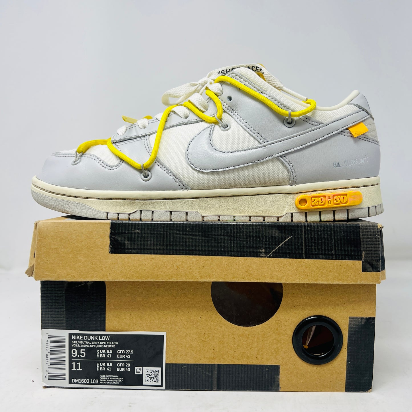 Nike Dunk Low Off-White Lot 29