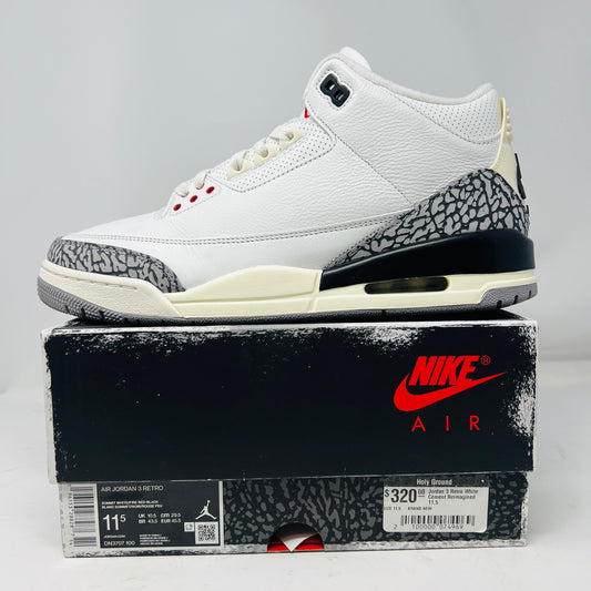 Jordan 3 Retro White Cement Reimagined