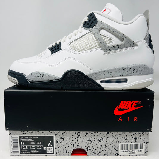Jordan 4 Retro White Cement (2025)