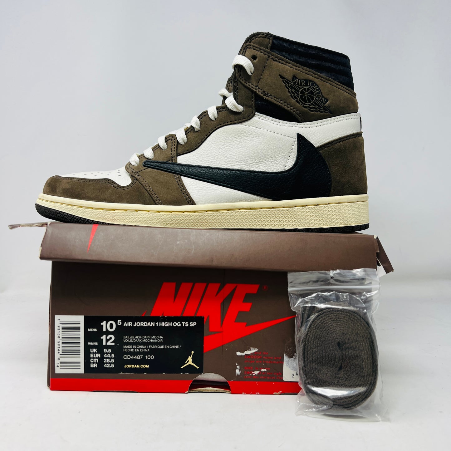 Jordan 1 Retro High OG SP Travis Scott Mocha