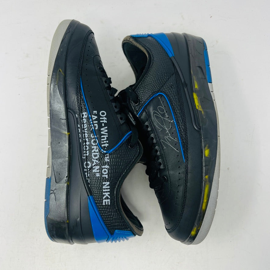 Jordan 2 Retro Low SP Off-White Black Blue