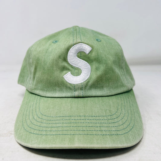 Supreme Pigment Print S Logo 6-Panel 6-Panel (FW22) Light Sage