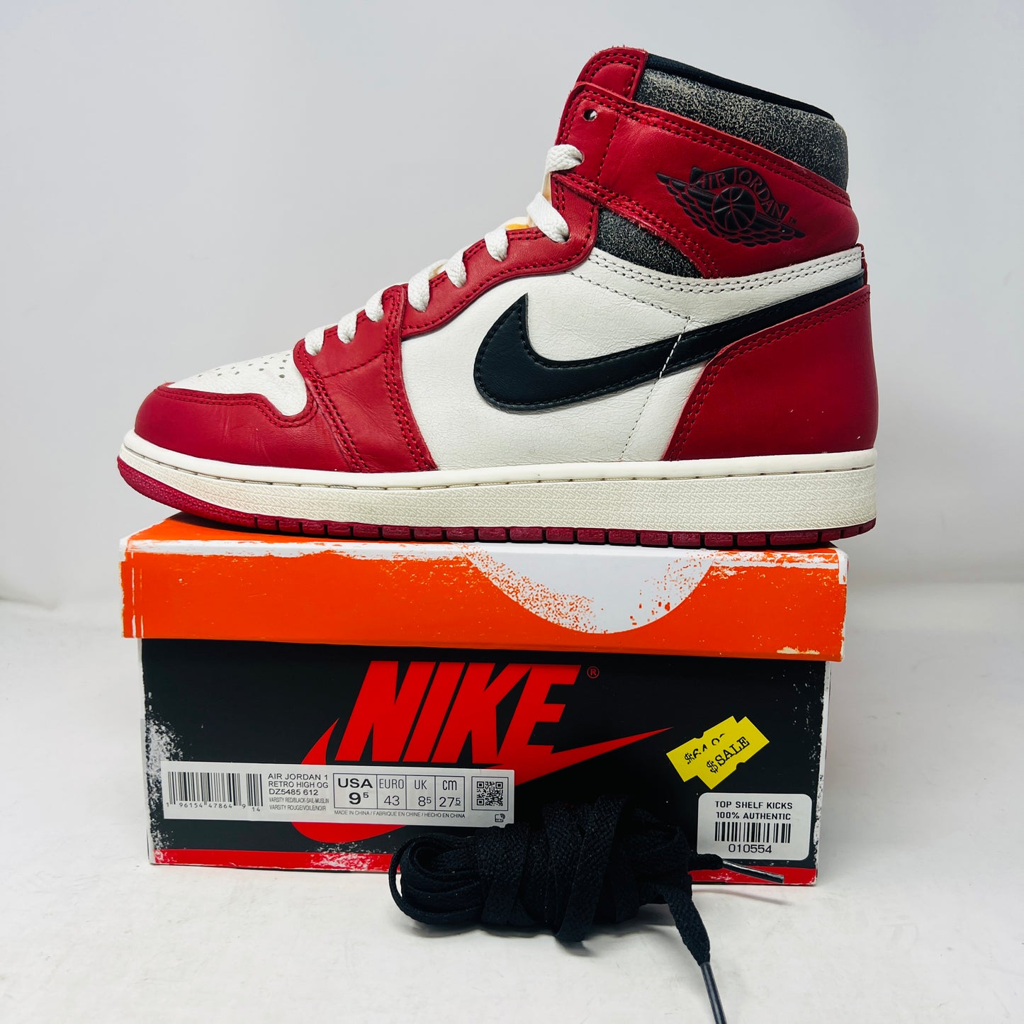 Jordan 1 Retro High OG Chicago Lost and Found