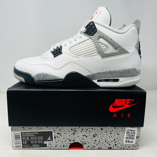 Jordan 4 Retro White Cement (2025)