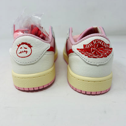 Jordan 1 Retro Low OG SP Travis Scott Sail Tropical Pink (PS)