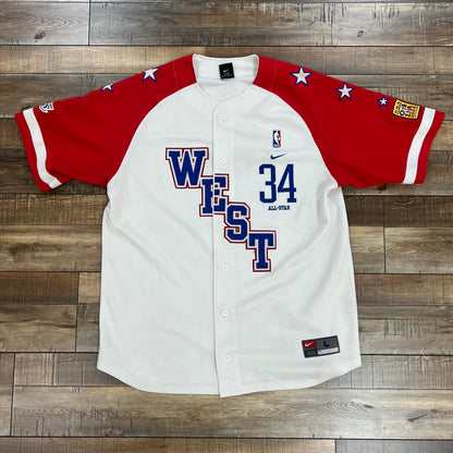 Nike Shaquille O'Neal All Star West Warm Up Jersey