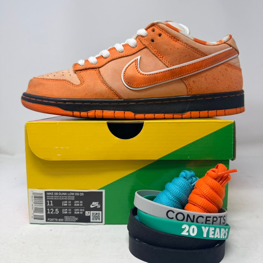 Nike SB Dunk Low Concepts Orange Lobster (Special Box)