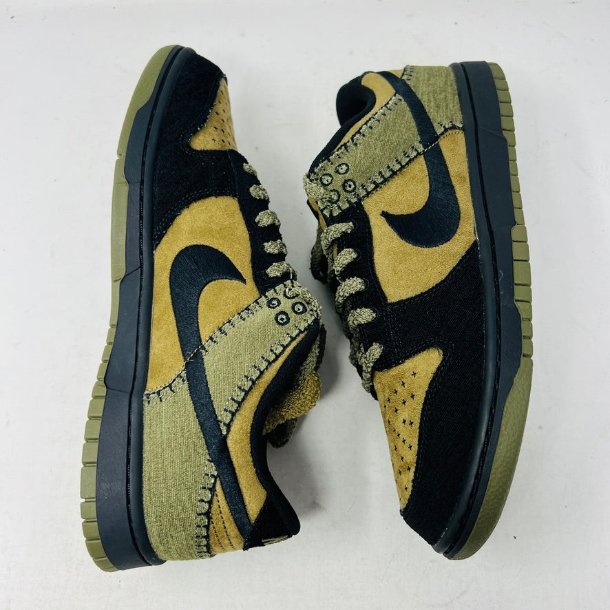 Nike Dunk Low Retro Camo Olive