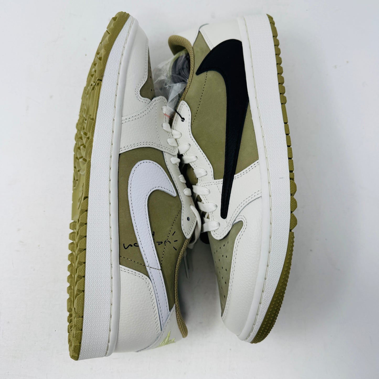 Jordan 1 Retro Low Golf Travis Scott Neutral Olive