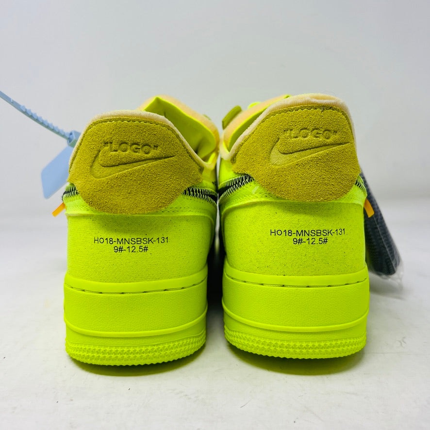 Nike Air Force 1 Low Off-White Volt – Holy Ground
