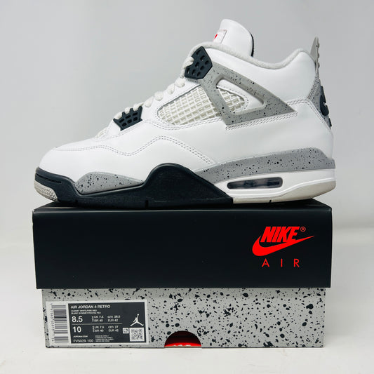 Jordan 4 Retro White Cement (2025)