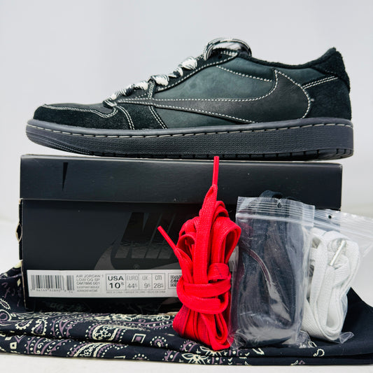 Jordan 1 Retro Low OG SP Travis Scott Black Phantom