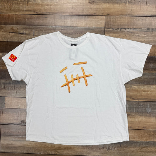 Travis Scott x McDonald's Fry T-shirt White