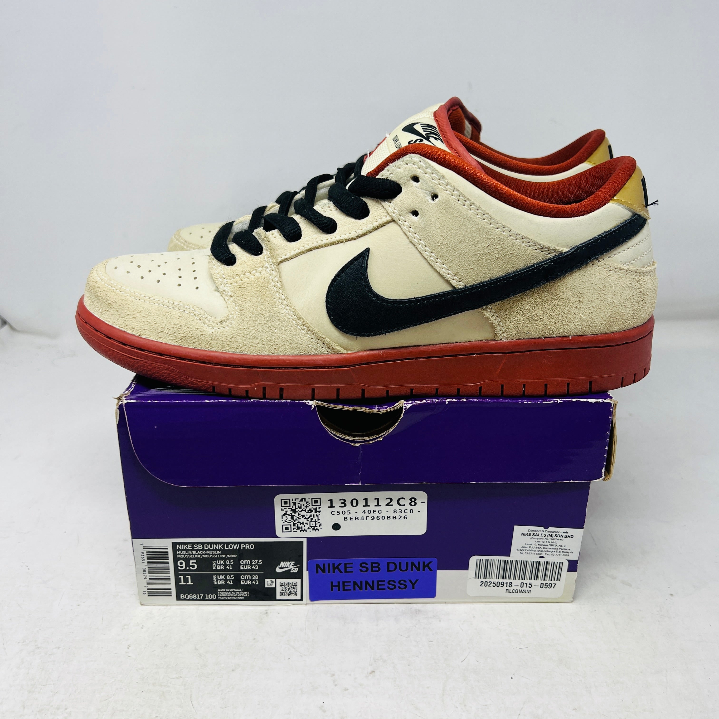 靴 NIKE SB DUNK LOW PRO Hennessy 30cm Nike SB Dunk Low Pro Hennessy – Holy Ground