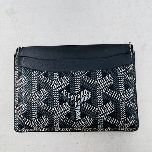Goyard Saint-Sulpice Card Wallet Gray
