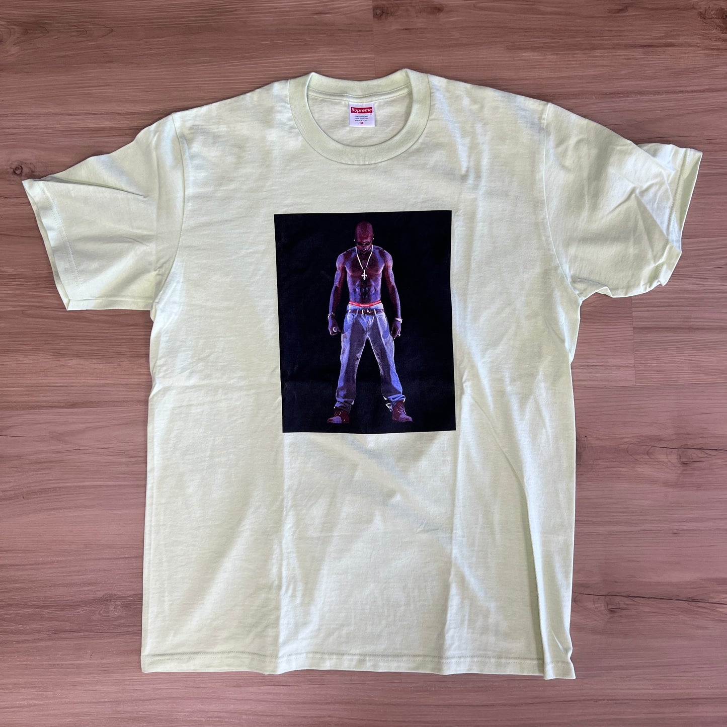 Supreme Tupac Hologram Tee Pale Mint