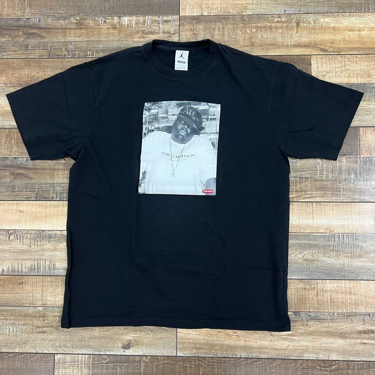 Supreme Jordan Biggie S/S Top Black