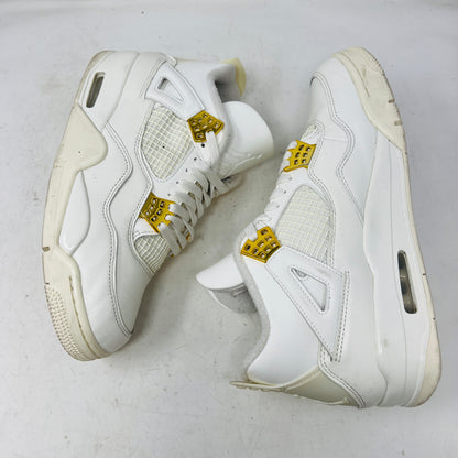 Jordan 4 Retro Metallic Gold (Women's)
