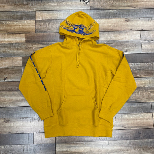 Supreme Antihero Hooded Sweatshirt Mustard