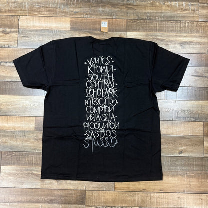 Stussy Born X Raised Handstyles Tee Black