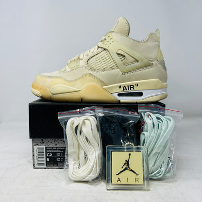 Jordan 4 Retro Off-White Sail (Women's)