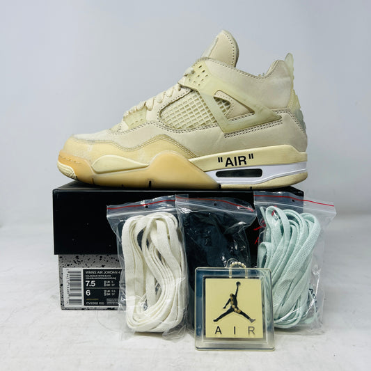 Jordan 4 Retro Off-White Sail (Women's)