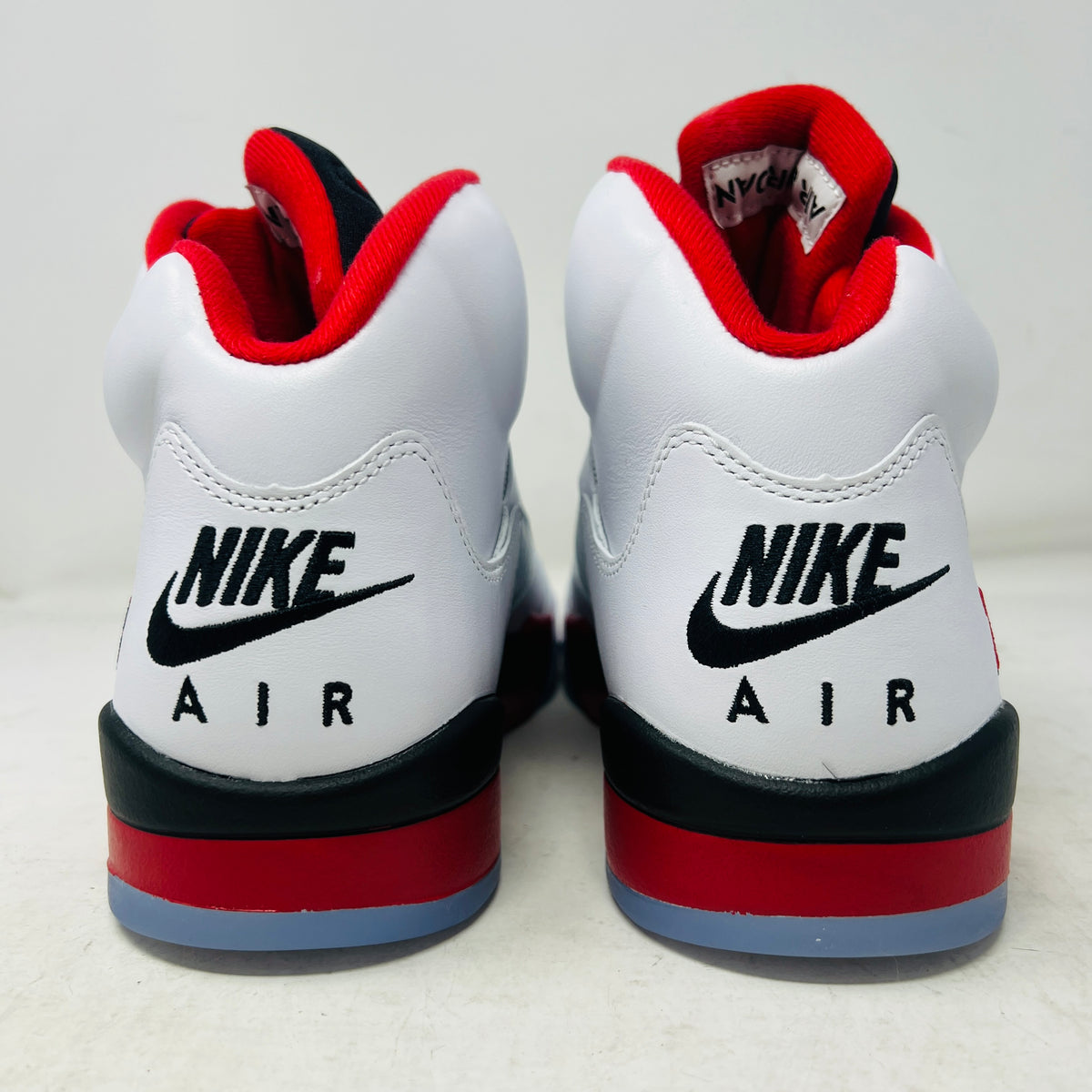 Jordan 5 Retro Fire Red Black Tongue (2025)