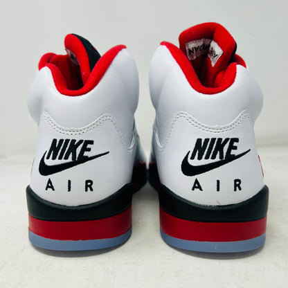 Jordan 5 Retro Fire Red Black Tongue (2025)