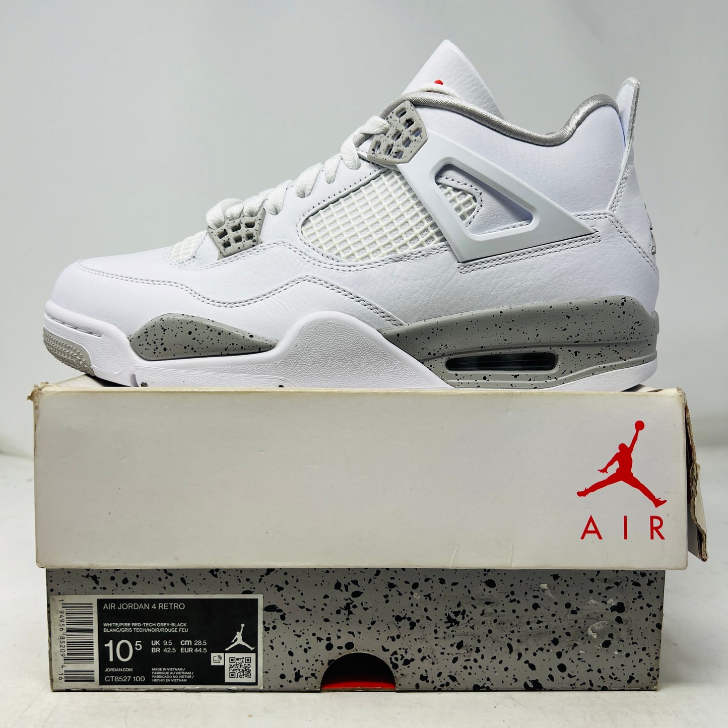 Jordan 4 Retro White Oreo (2021)