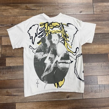 Cactus Jack by Travis Scott x KAWS For Fragment Tee 'Vintage Wash'