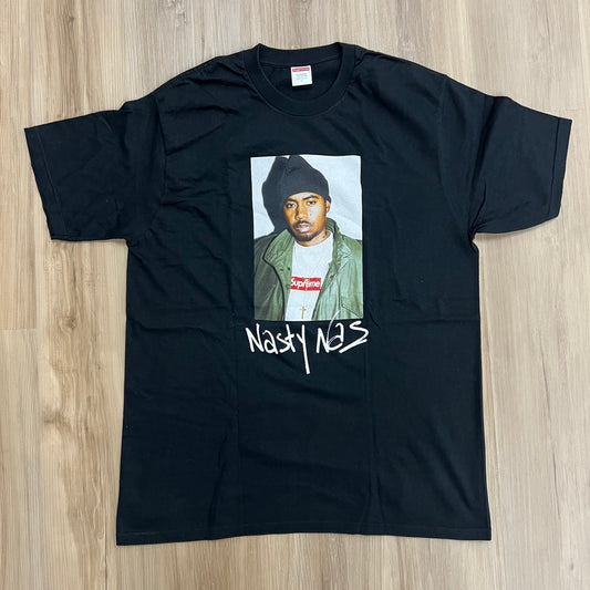 Supreme Nas Tee Black