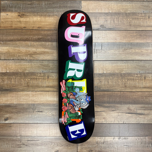 Supreme Elephant Skateboard Deck Black