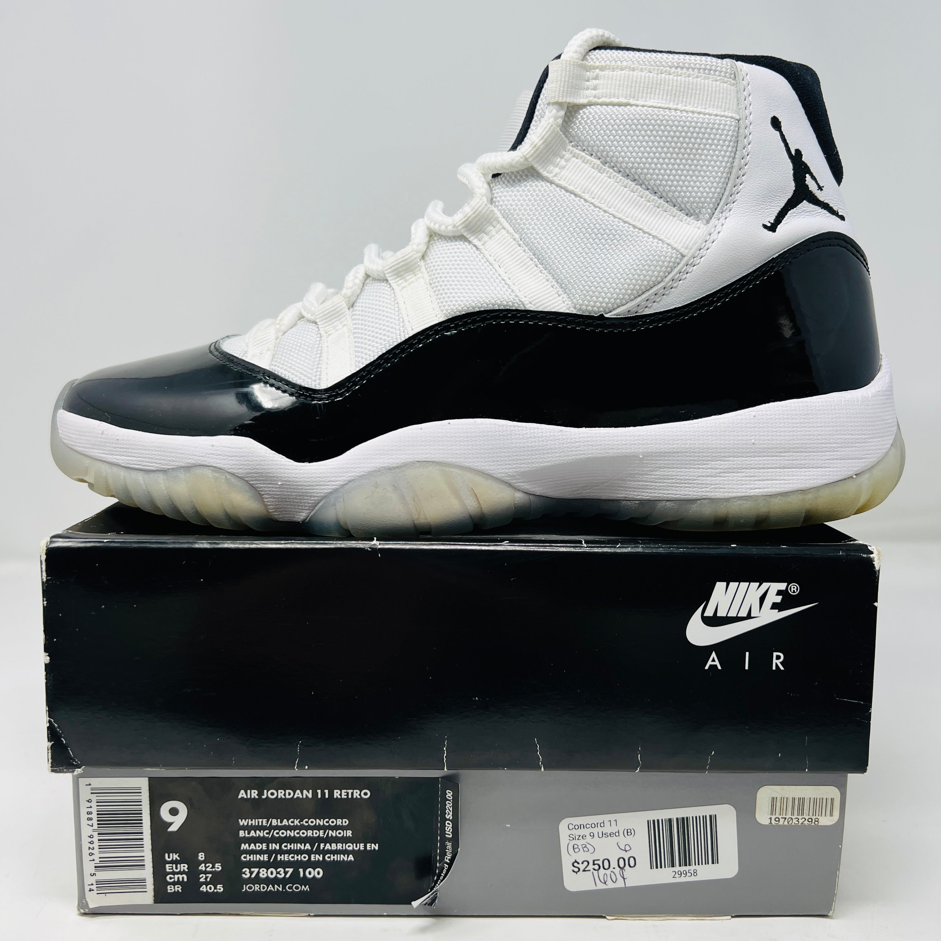 新品 NIKE AIR JORDAN 11 RETRO 2018 CONCORD Size 14 - Jordan 11 Retro Concord 2018 | eBay