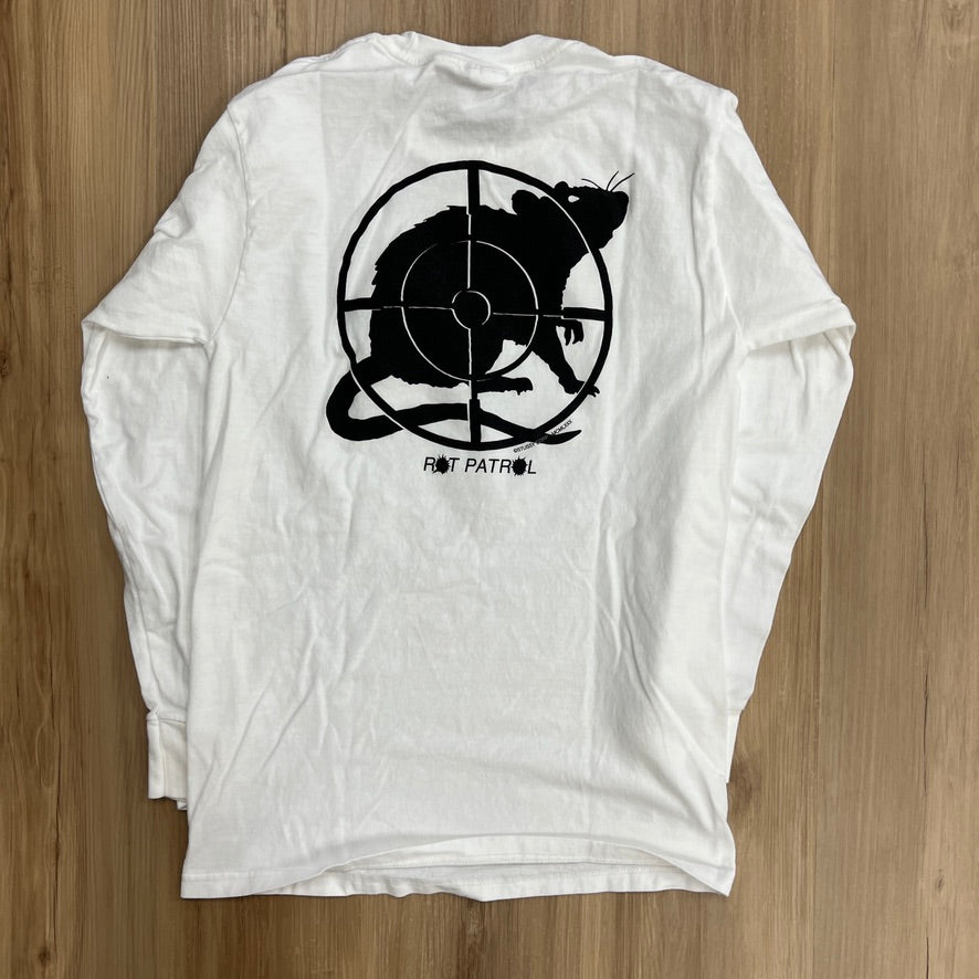 Stüssy Rat Patrol long-sleeve t-shirt White – Holy Ground
