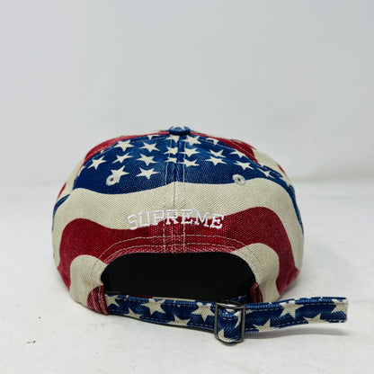 Supreme Pigment Coated S Logo 6-Panel 'Flag'