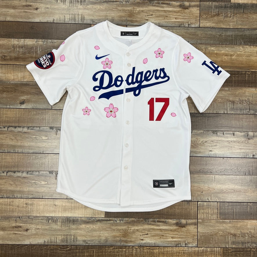 Nike x Takashi Murakami x MLB World Tour Tokyo Series 2025 Dodgers Ohtani Kanji Jersey 'White'