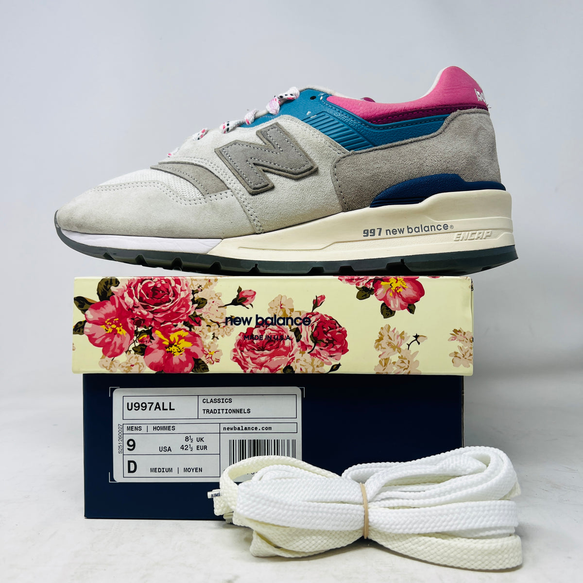 New Balance 997 MiUSA Aimé Leon Dore Grey Midnight